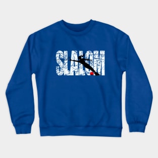 Slalom Water Skier - Girl Crewneck Sweatshirt